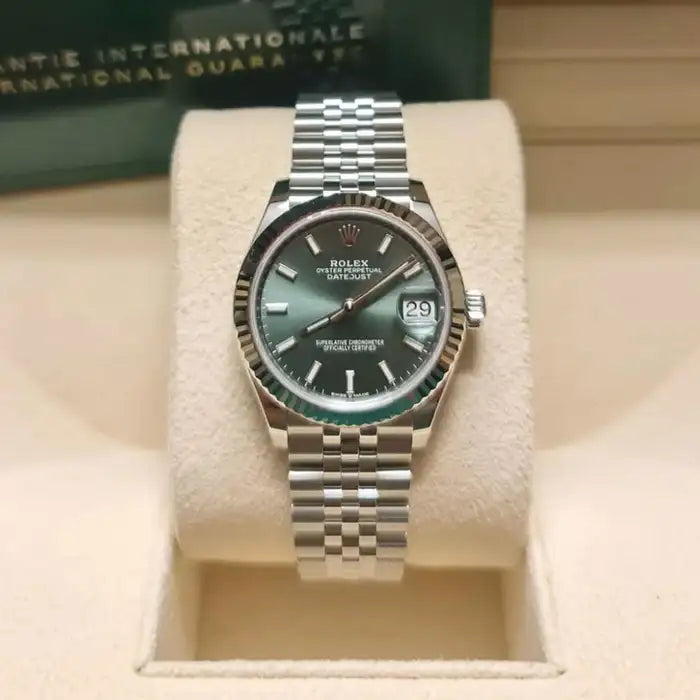 Rolex Datejust 31 Green Jubilee 278274 Complete set 2025