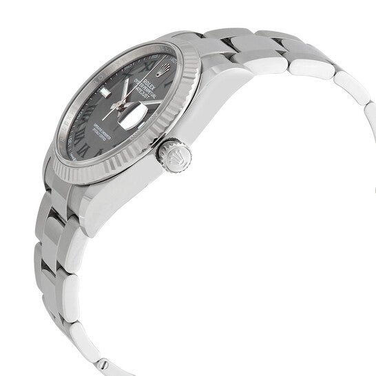 Rolex Datejust 36 Slate Dial Fluted Watch 126234