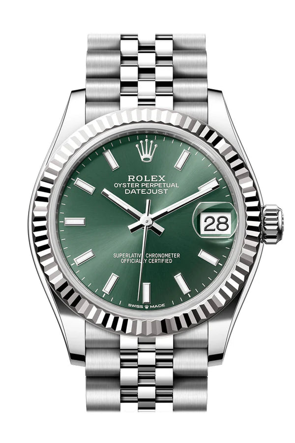 Rolex Datejust 31 Green Jubilee 278274 Complete set 2025