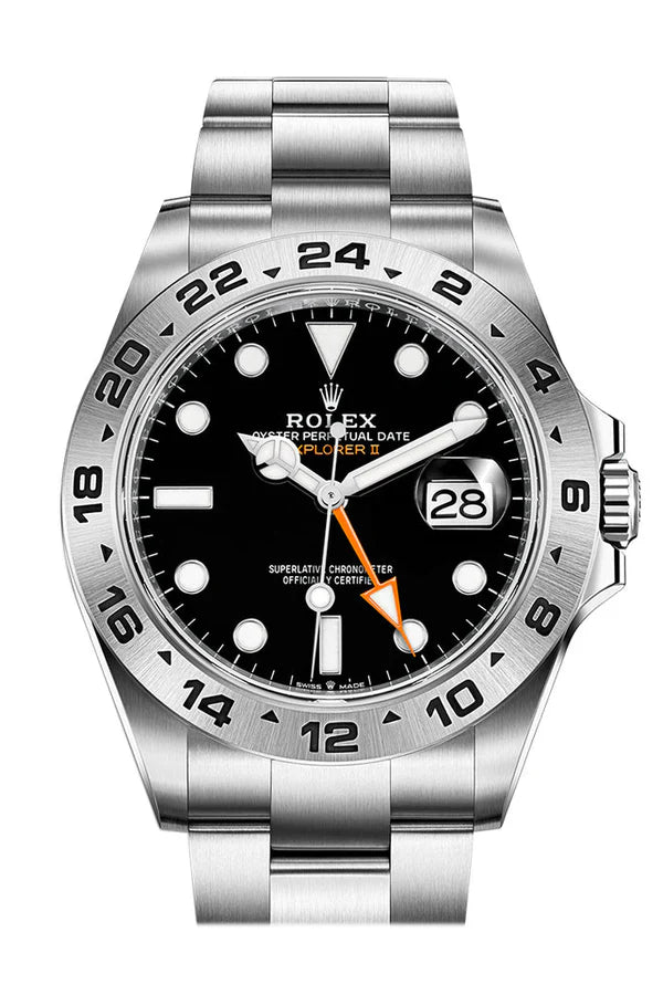 Rolex Explorer II 42 Black Dial Stainless Steel Men's Watch 226570
