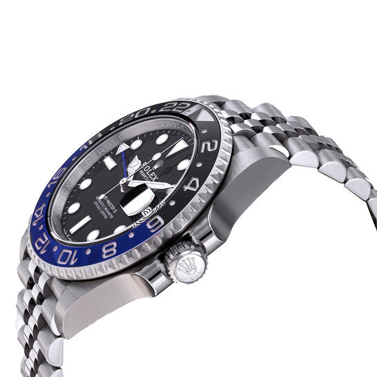 Rolex GMT-Master II Batman Black and Blue Bezel Automatic Men's Jubilee Watch 126710BLNR 126710