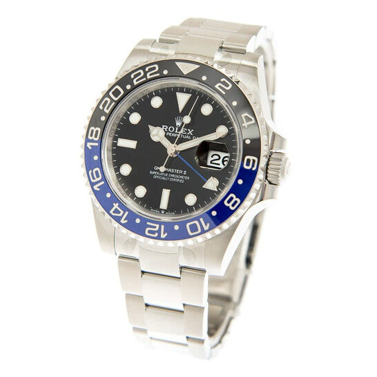Rolex GMT-Master II Batman Black and Blue Bezel Men's Watch 126710BLNR 126710