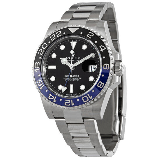 Rolex GMT-Master II Batman Black and Blue Bezel Men's Watch 126710BLNR 126710