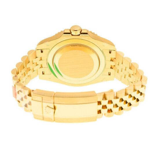 GMT-Master II 18kt Yellow Gold Automatic Chronometer Black Dial Men's Watch