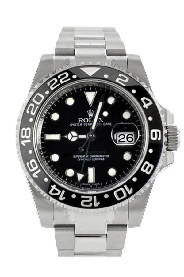 Rolex GMT-Master II – 40mm – Black Dial – Stainless Steel – 116710LN