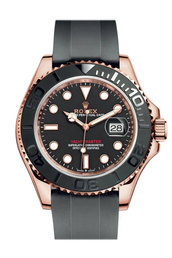 Rolex Yacht-Master 40 – 18k Everose – Oysterflex – 126655