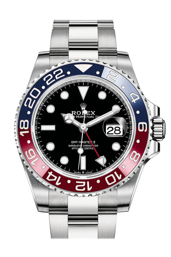 Rolex GMT-Master II Blue Dial Men's Watch 126710BLNO